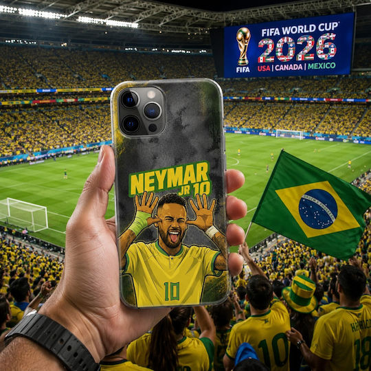 Husă World Stars Collection Neymar Jr Google Pixel 9 5G TPU Flexibil Silicon Transparentă