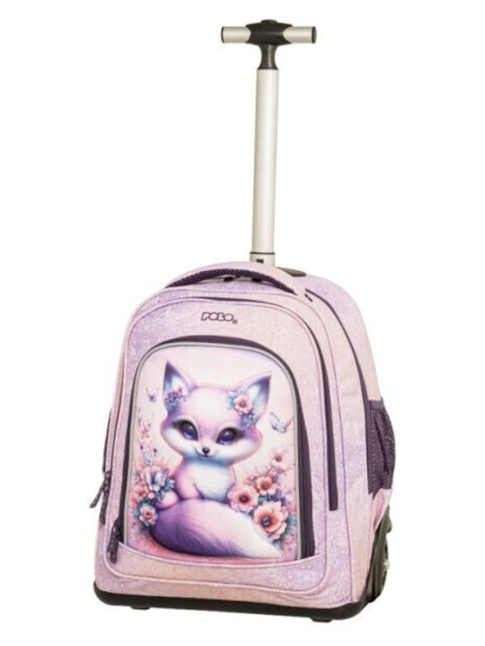 Polo Orbit School Trolley Bag Elementary with Water Bottle Holder Cute Fox 30lt 36 x 26 x 43cm 2026