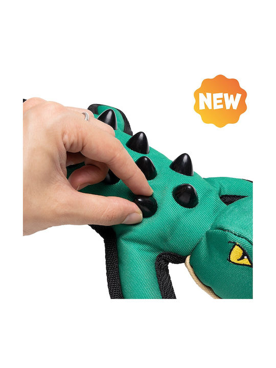 Uniq Cuddly Dog Toy With Sound 39.2cm Green 1 Piece