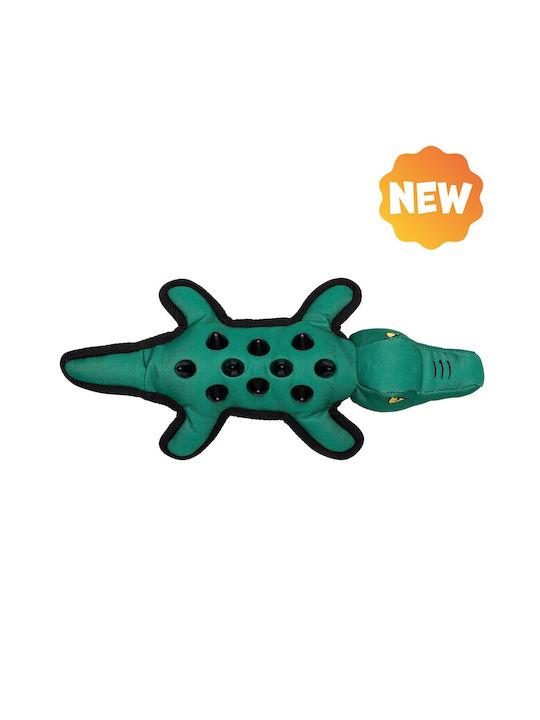 Uniq Cuddly Dog Toy With Sound 39.2cm Green 1 Piece