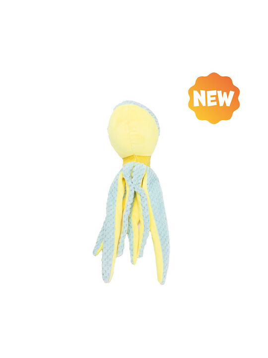 Uniq Cuddly Dog Toy With Sound 10cm Light Blue 1 Piece
