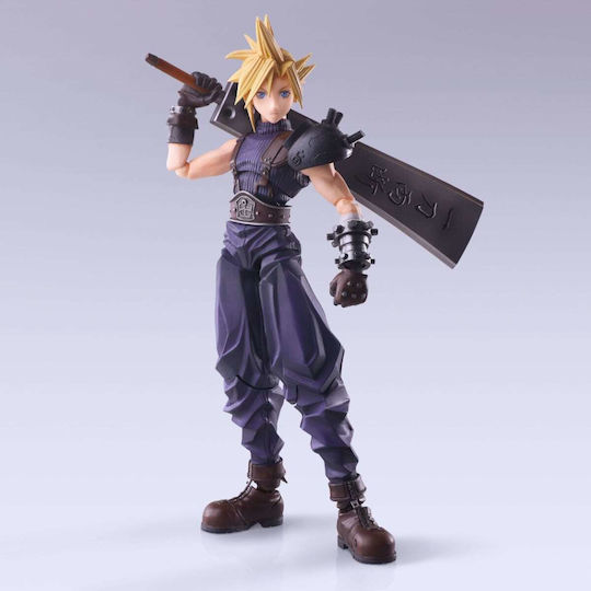 Final Fantasy Vii Bring Arts Cloud Strife Hardedge Ver Action-Figur 15 Cm