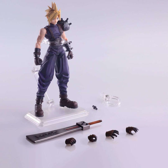 Final Fantasy Vii Bring Arts Cloud Strife Hardedge Ver Action-Figur 15 Cm