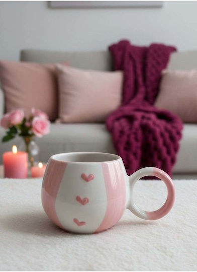SteweHome Keramiktasse Rosa 200ml