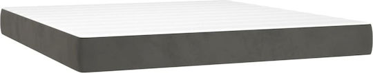vidaXL King Size Анатомичен Матрак 190x203x20cm с Джобни Пружини