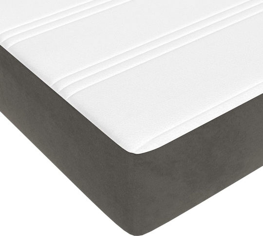 vidaXL King Size Анатомичен Матрак 190x203x20cm с Джобни Пружини