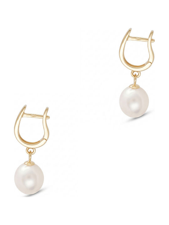 Kiriakos Gofas 14K Gold Ohrringe mit Steinen und Perlen Kiriakos Gofas 14K Gold Ohrringe mit Steinen und Perlen
