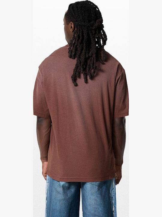T-shirt Καφέ