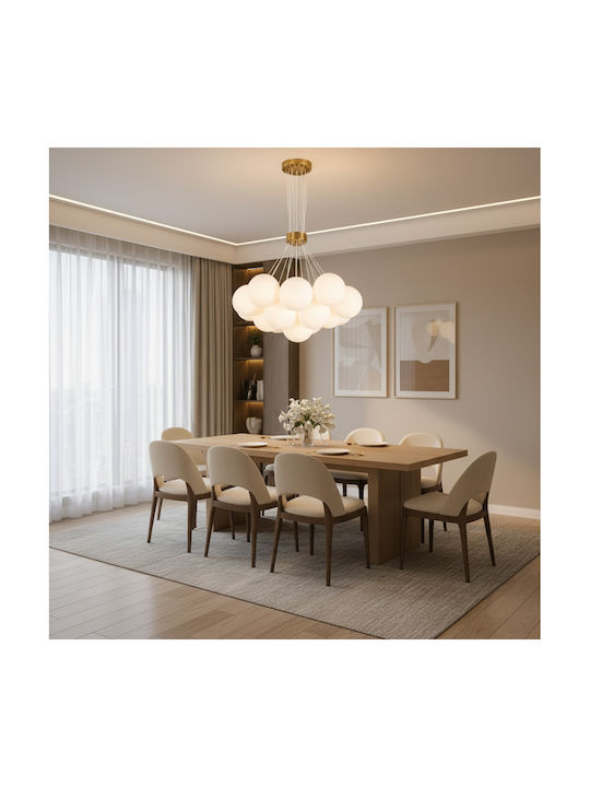 Alista Home Verstellbare Deckenleuchte Gold
