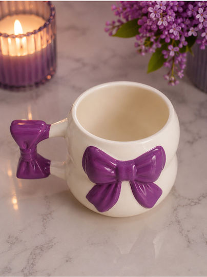 SteweHome Ceramic Purple Mug