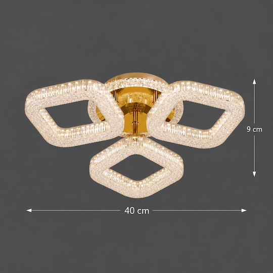 Alista Home Πλαφονιέρα LED με Τηλεχειριστήριο Alista Home Πλαφονιέρα LED με Τηλεχειριστήριο