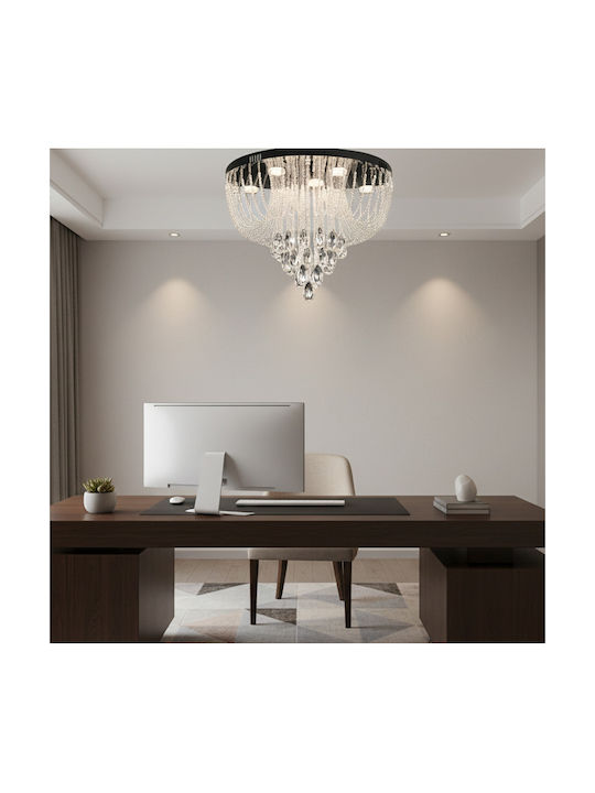 Alista Home Plafonieră de Tavan cu LED Integrat și Cristale