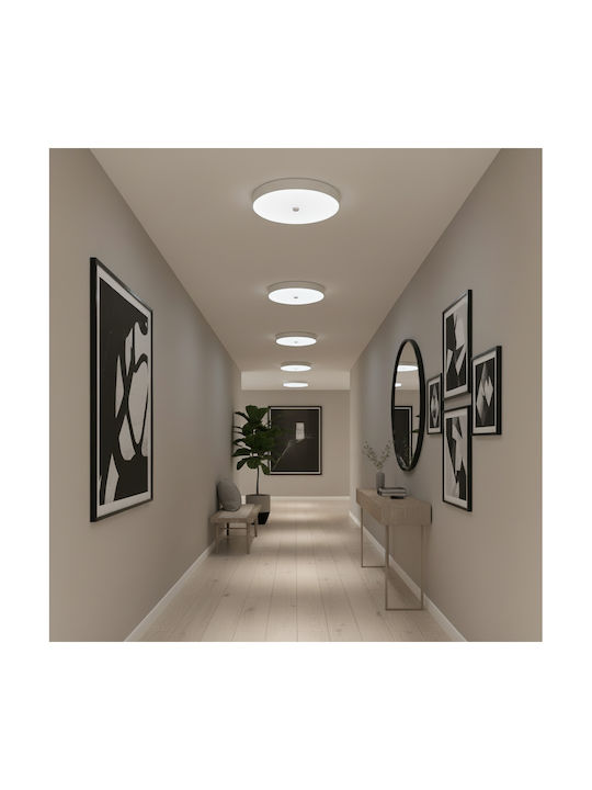 Alista Home Ceiling Bathroom Flush Mount Light 22cm White with Integrated LED Alista Home Ceiling Bathroom Flush Mount Light 22cm White with Integrated LED