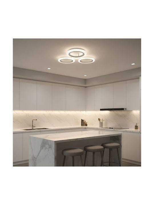 Alista Home Plafonieră de Tavan Albă cu LED Integrat