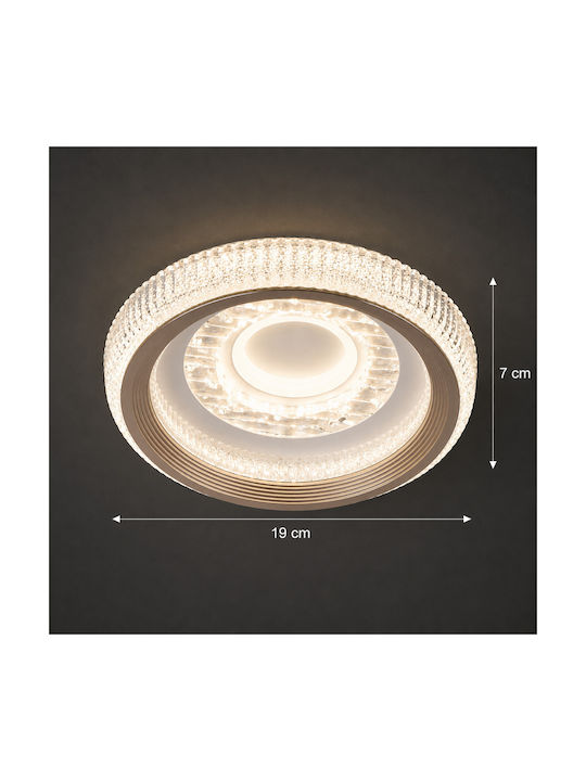 Alista Home Ceiling Mount Light White with Integrated LED Alista Home Ceiling Mount Light White with Integrated LED