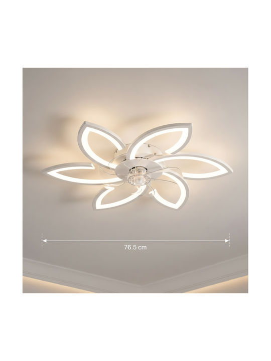 Alista Home Таванно Осветително Тяло 76.5см Интегриран LED с Дистанционно Управление Alista Home Таванно Осветително Тяло 76.5см Интегриран LED с Дистанционно Управление