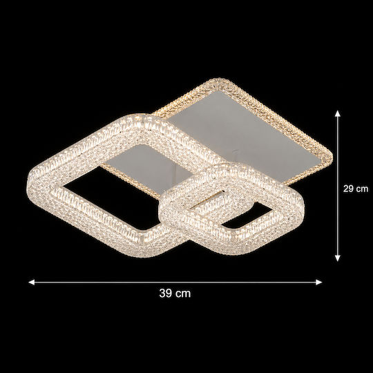 Alista Home Πλαφονιέρα LED με Τηλεχειριστήριο Alista Home Πλαφονιέρα LED με Τηλεχειριστήριο