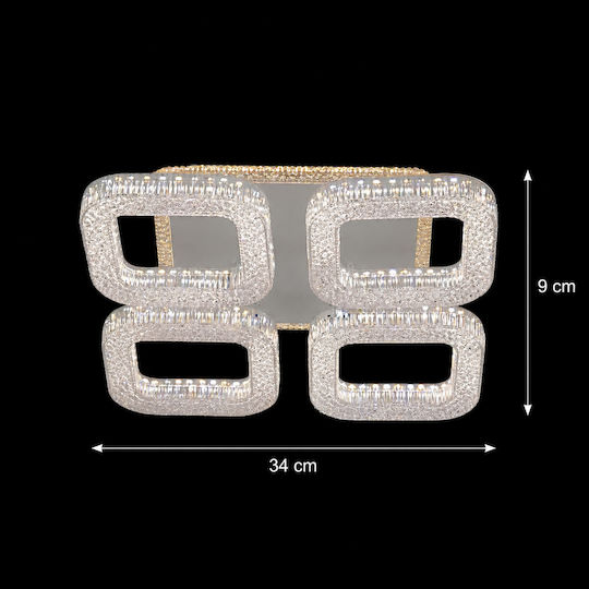 Alista Home Πλαφονιέρα LED με Τηλεχειριστήριο Alista Home Πλαφονιέρα LED με Τηλεχειριστήριο