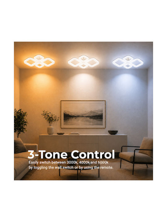 Alista Home Plafonieră LED cu Telecomandă Alista Home Plafonieră LED cu Telecomandă