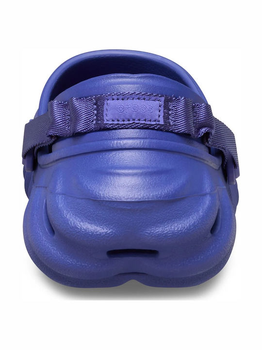 Crocs Echo Ανδρικά Σαμπό Μπλε