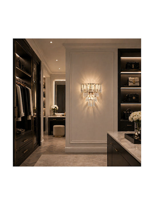 Alista Home Lampă de Perete cu Dulie E14 Auriu