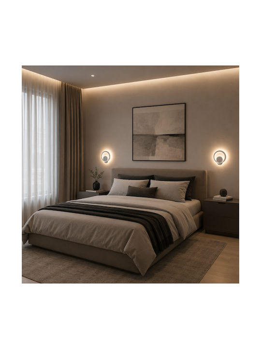 Alista Home Lampă de Perete cu LED Integrat și Lumină Albă Naturală