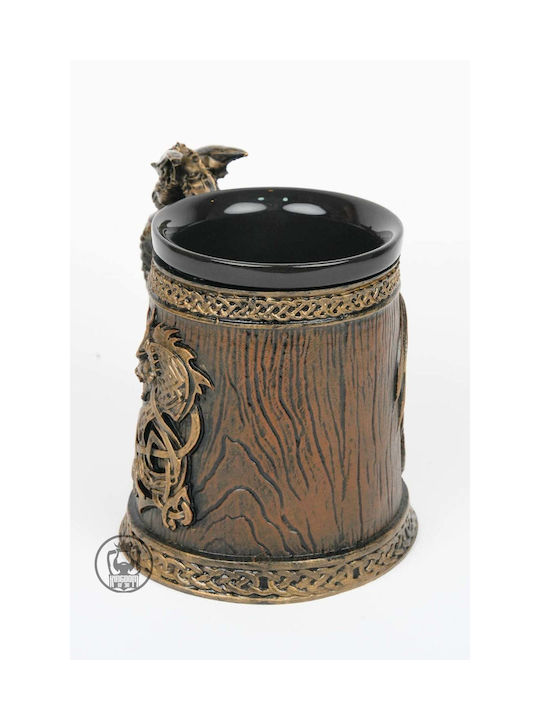 SteweHome Ceramic Brown Mug 400ml