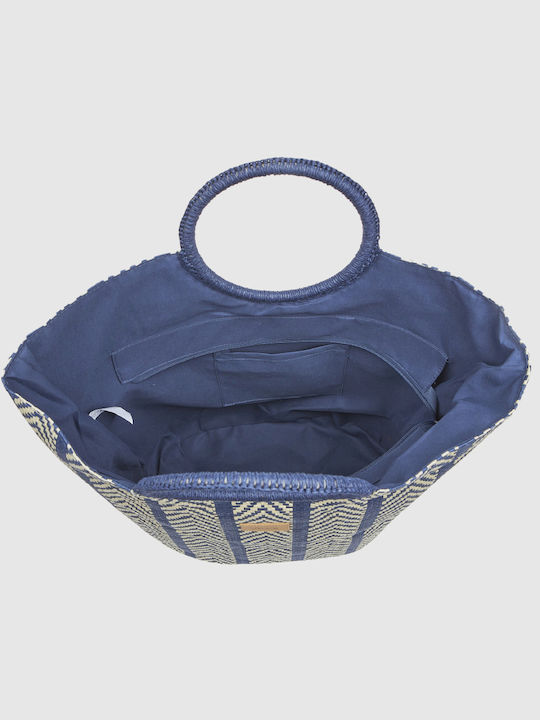 Verde Verde Strandtasche Blau