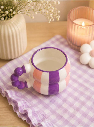SteweHome Ceramic Purple Mug 250ml