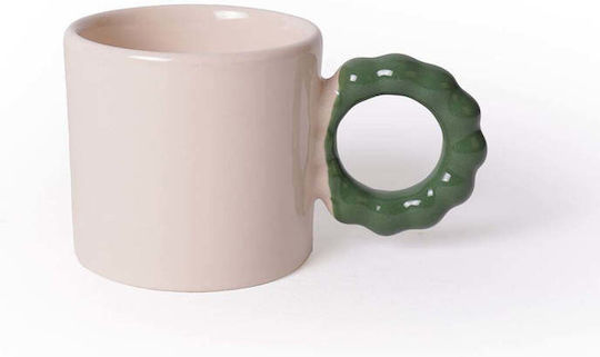 SteweHome Cană Ceramică Bej 260ml 2 Bucăți