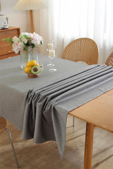 FRIPIA Față De Masă Gri 135x250 Cm