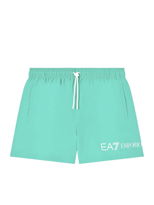 Costum de Baie Bărbați Pantaloni Scurți Turcoaz