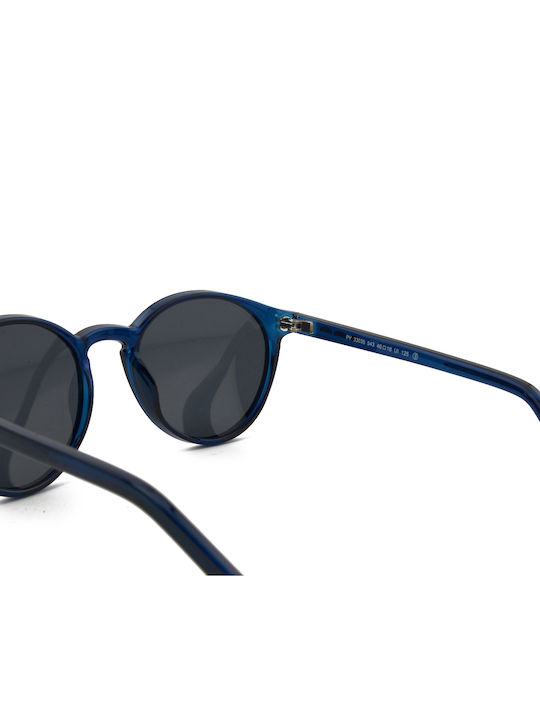 Playmobil Round Kids Sunglasses with Polarized Blue Lens for 4-7 Years
