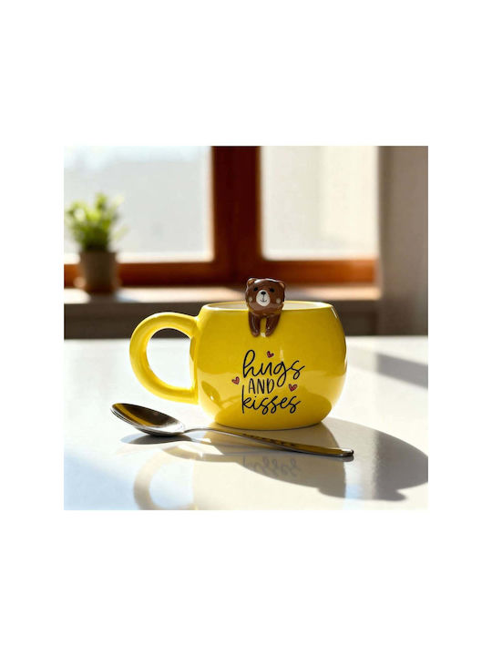 SteweHome Ceramic White Mug 350ml