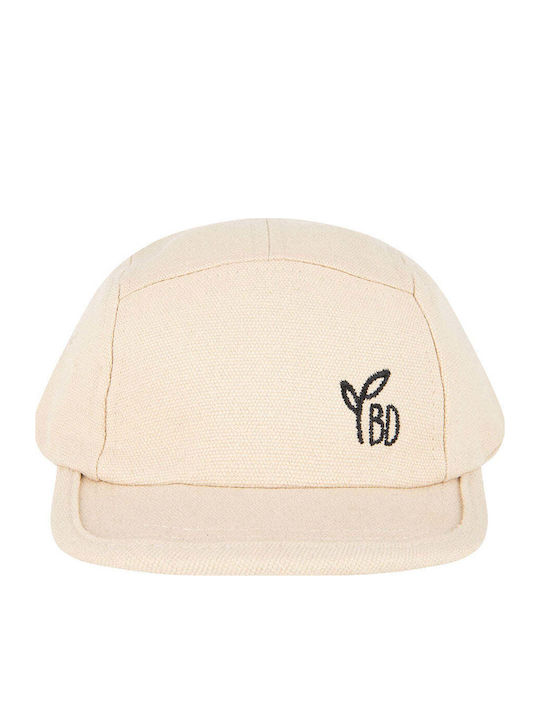 Baby Dutch Kids' Jockey Fabric Sunscreen Brown Hat