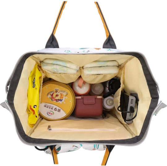 Queen Mother Wickeltasche Rucksack Hellblaue 40x26x13cm