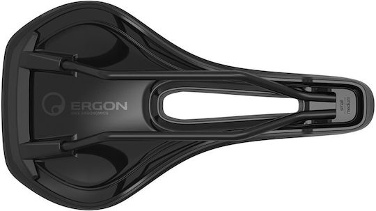 Ergon Bicycle Saddle Black With Gel 268 x 164 mm