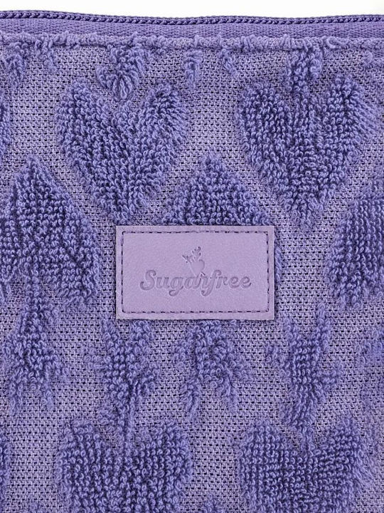 Sugarfree Πετσετέ Τσαντάκι Παραλίας Heart 26809071 Pale Lilac Sugarfree Πετσετέ Τσαντάκι Παραλίας Heart 26809071 Pale Lilac