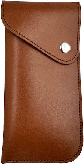 ByLeather Brillentasche Hart mit Magnetischem Verschluss Schwarze
