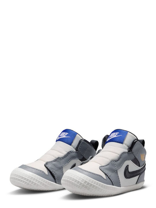 Jordan Бебешки маратонки за прегръдка Сив Jordan 1