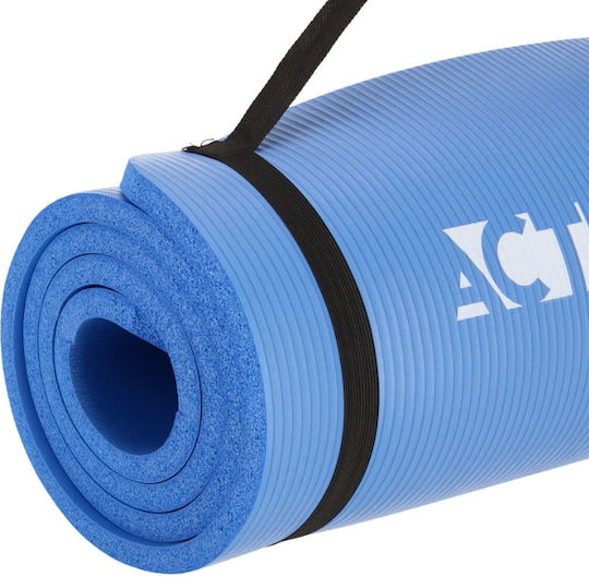 Activ Space Saltea de Gimnastică Yoga Albastră (183x61cm)
