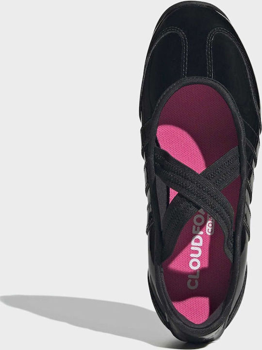 Pantofi și balerini pentru copii cu închidere Hoop & Loop Negre Mary