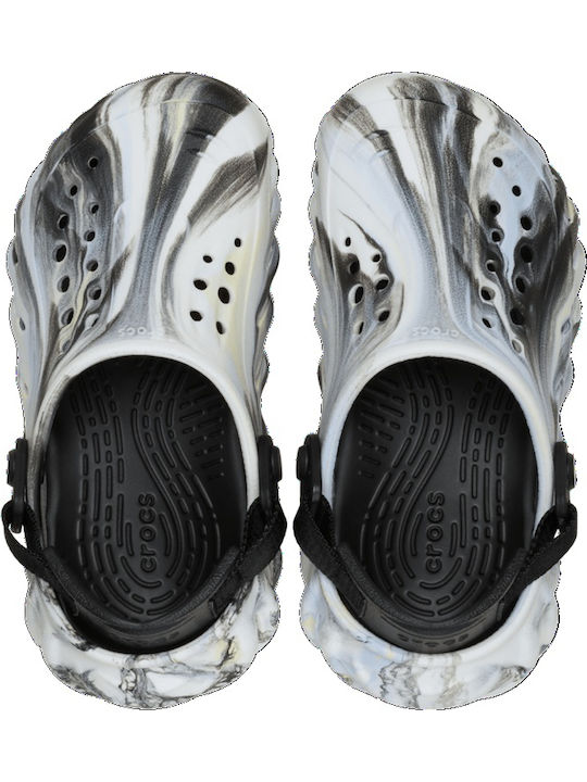 Marbled Kinder Anatomisch Schuhboot Strandschuhe Schwarz