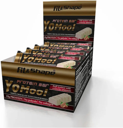 Fit & Shape Μπάρες Πρωτεΐνης με Γεύση Double Chocolate 12x15gr