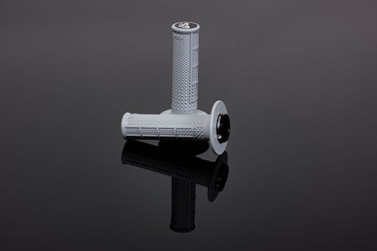 Renthal Mx Original Lock-on Soft Tapered Handlebar Grips Color Light Gray