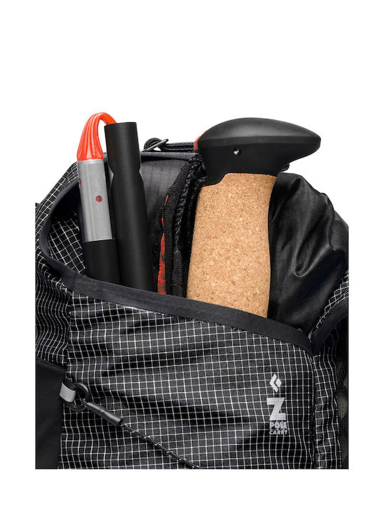 Black Diamond Ορειβατικό Σακίδιο 22lt Αδιάβροχο Μαύρο Daypack