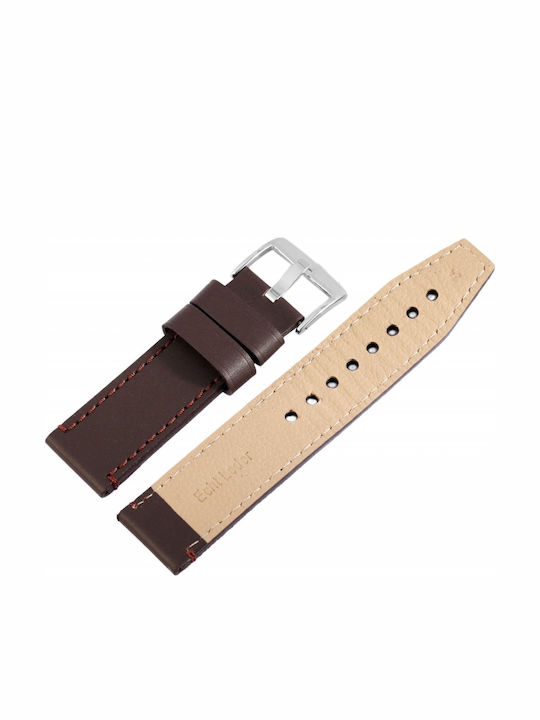 Steinmeister Leather Strap Brown 18mm