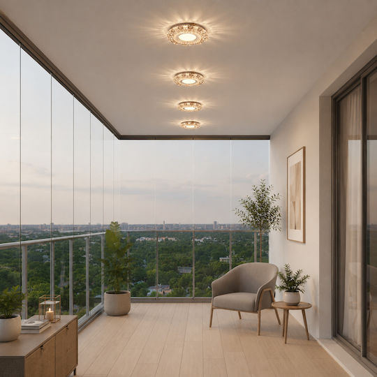 Alista Home LED Σποτ σε Μπρούτζινο Χρώμα
