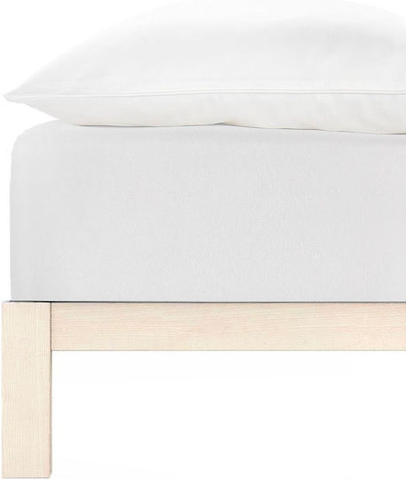 Living Home Super King Bettlaken mit Gummibettlaken 160x200+40cm Silber