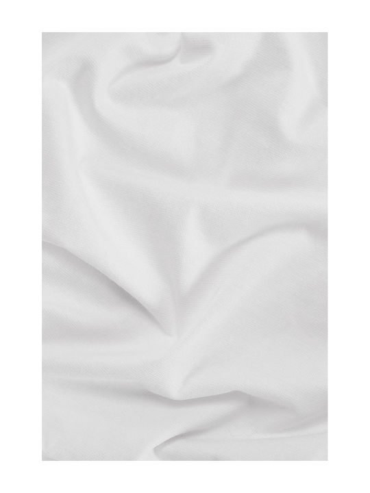 Living Home Double Bed Sheet With Rubber Hugger 160x200+40cm Silber